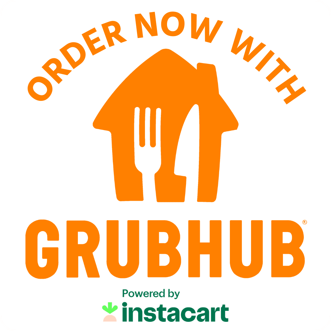 Order now with GrubHub, powered by Instacart